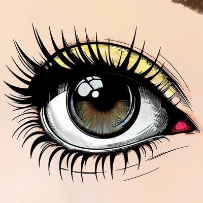 realistic eye