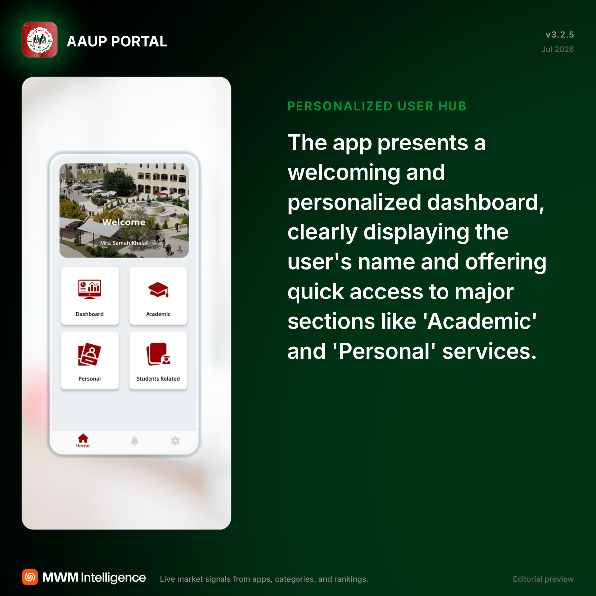 AAUP PORTAL - Education App | MWM