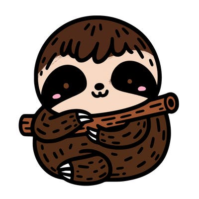 cute sloth