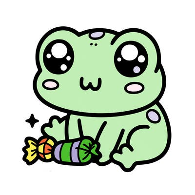cute cute cute frog