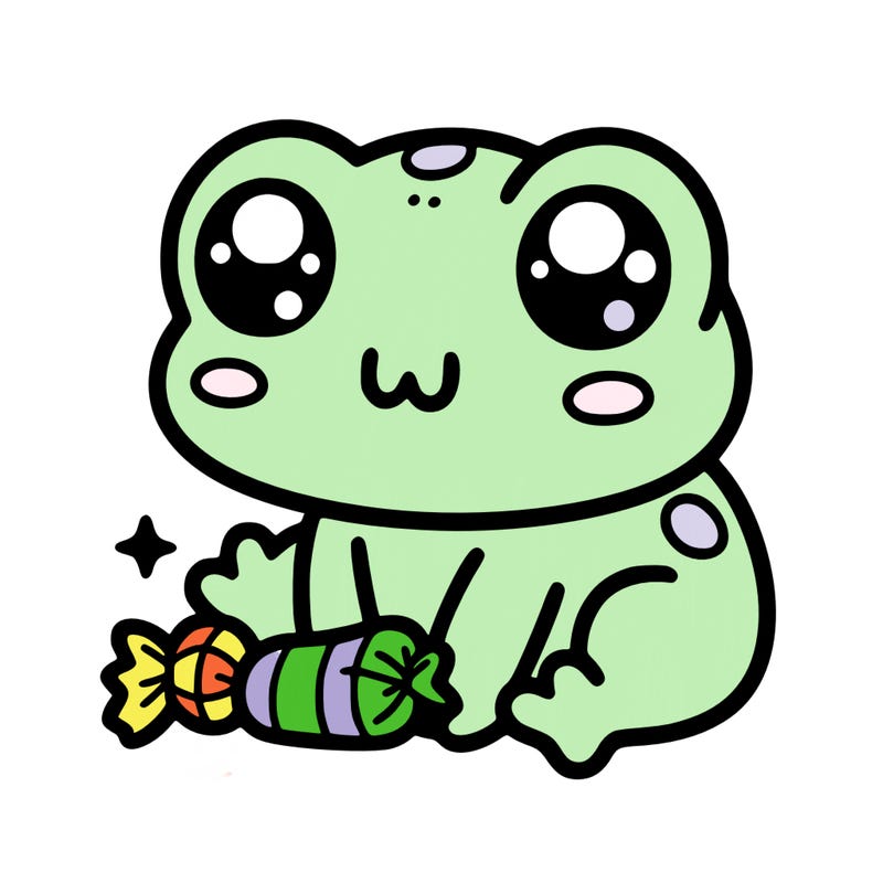 cute cute cute frog