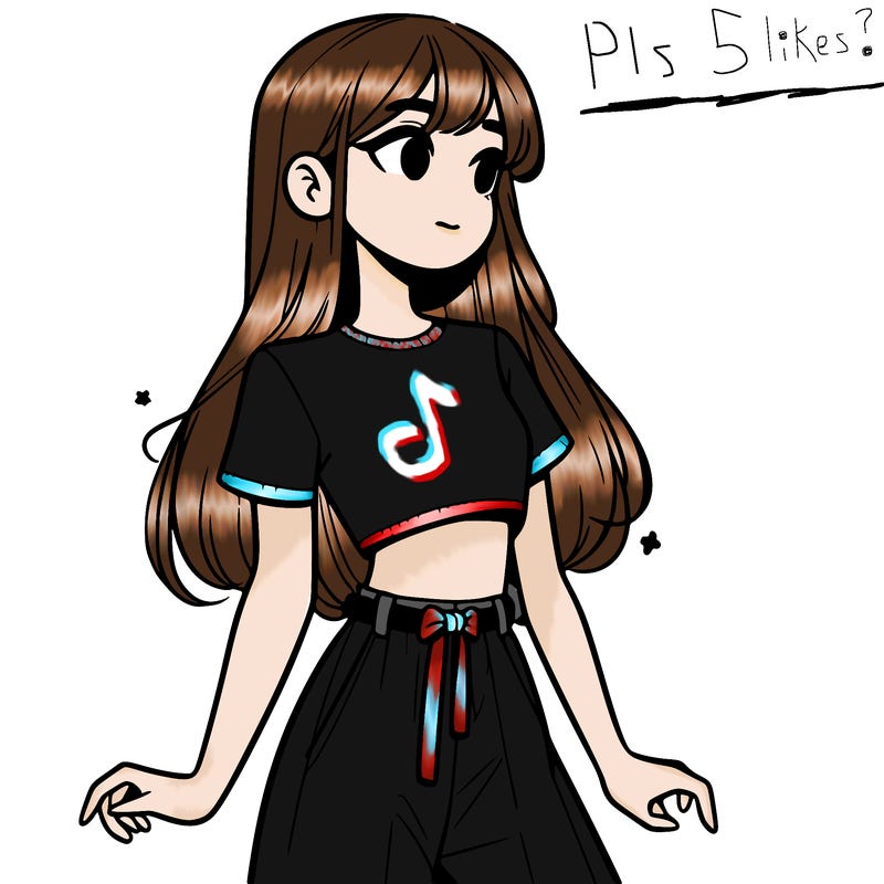 girl in a cute crop top