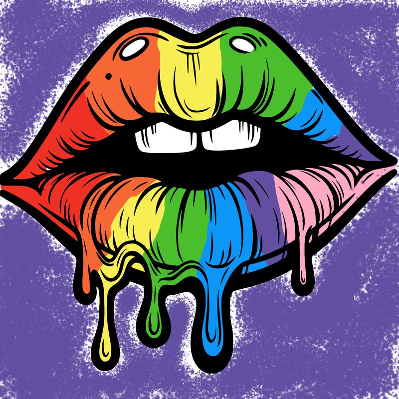 lips that look realistic and drip