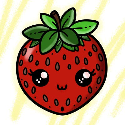 cute strawberry