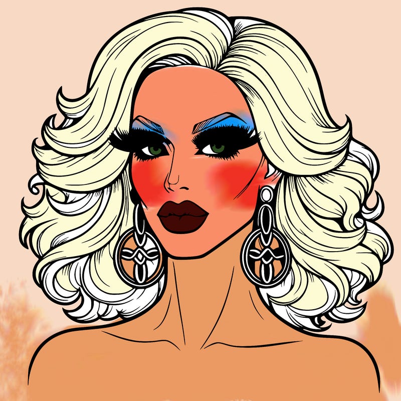 realistic drag queen