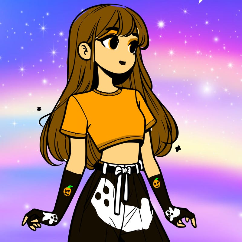 girl in a cute crop top