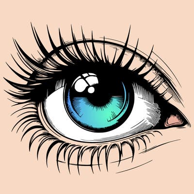 realistic eye