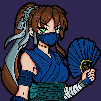 kitana from mortal combat 1