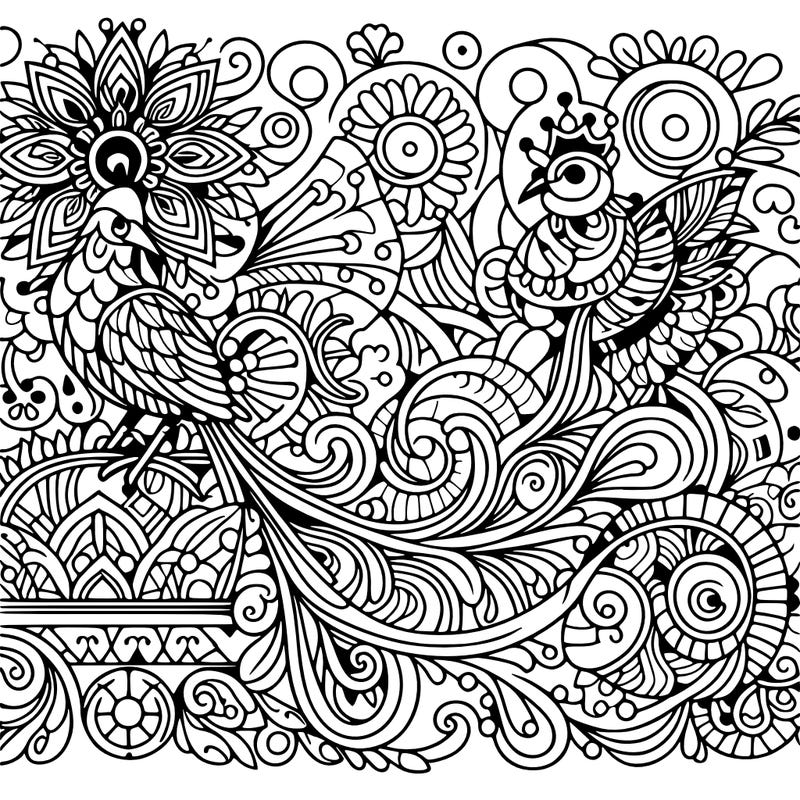 very intricate design