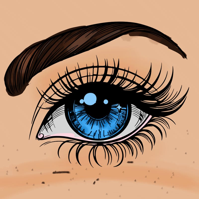 a beautiful eye