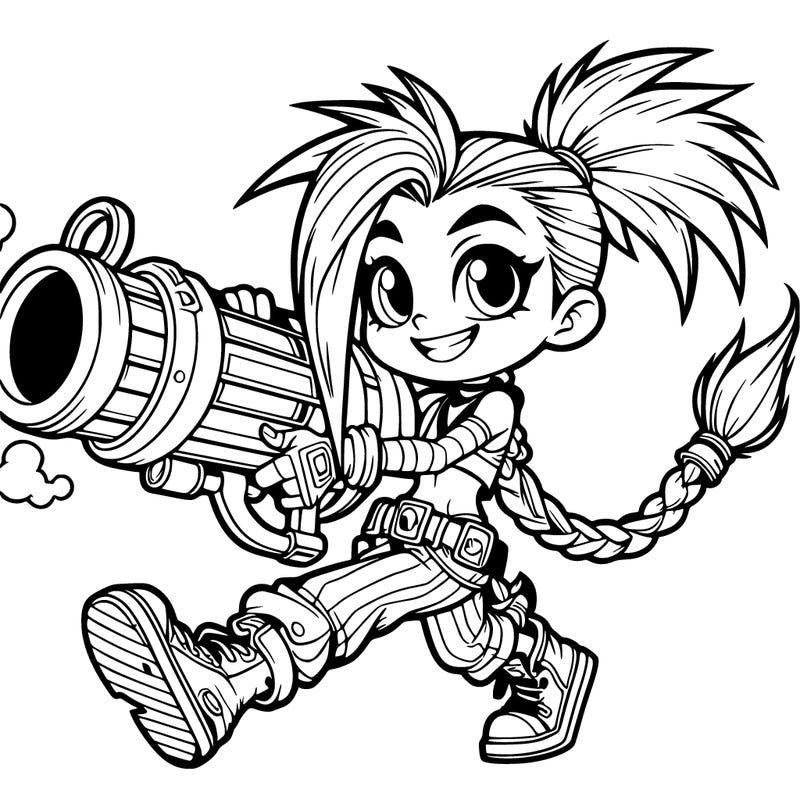 jinx, arcane, league of legends