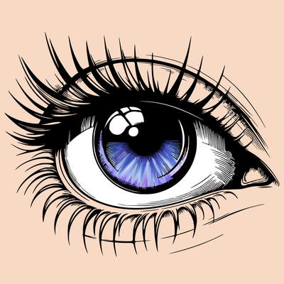 realistic eye