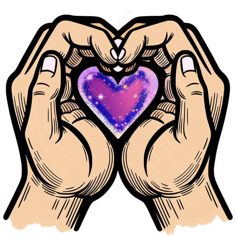 hands making a heart