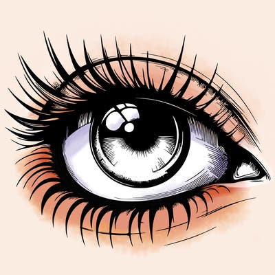 realistic eye
