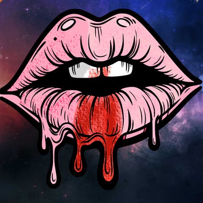 lips that look realistic and drip