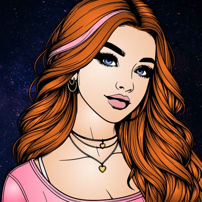 detailed realistic girl