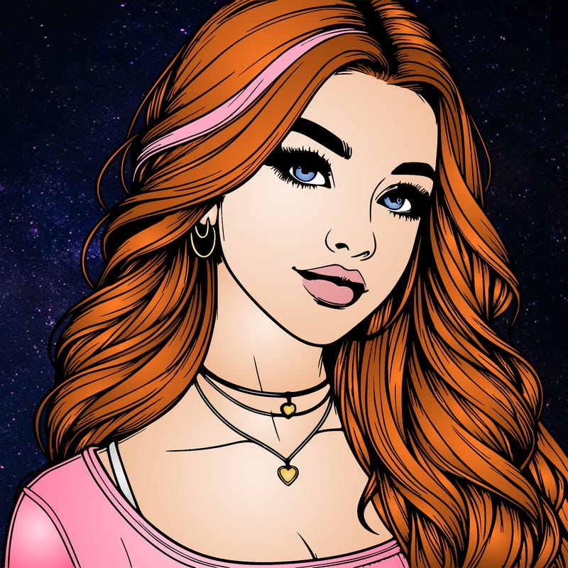 detailed realistic girl