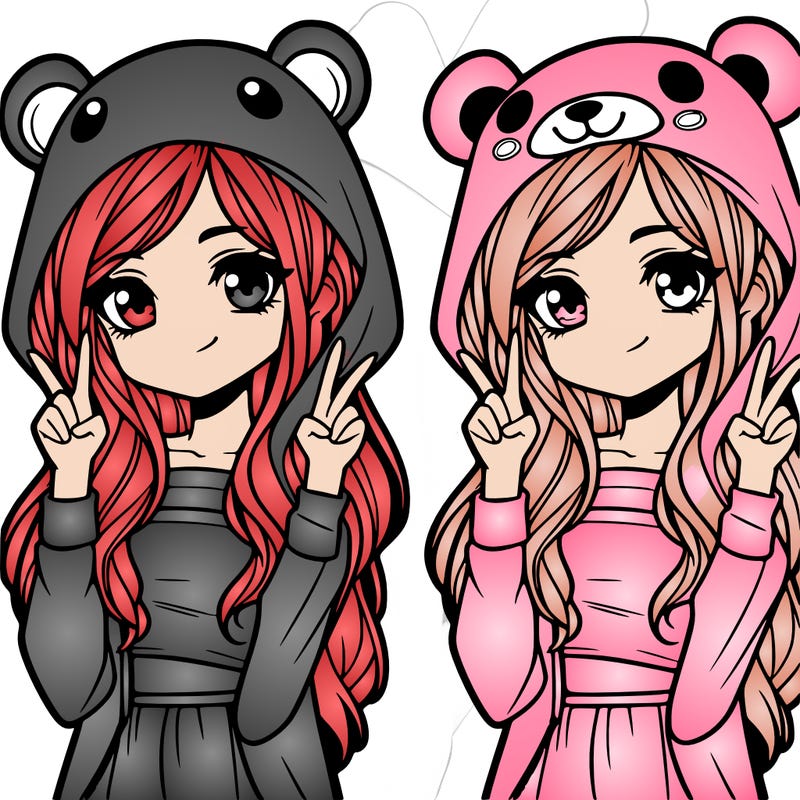 teen girl in animal costume