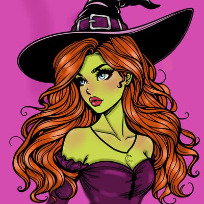 realistic witch