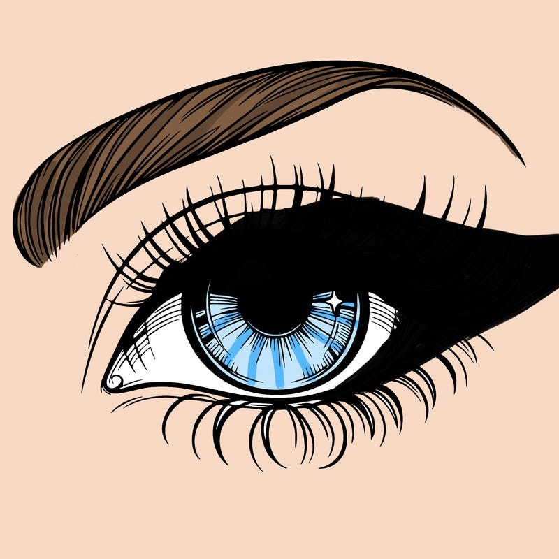 a beautiful eye