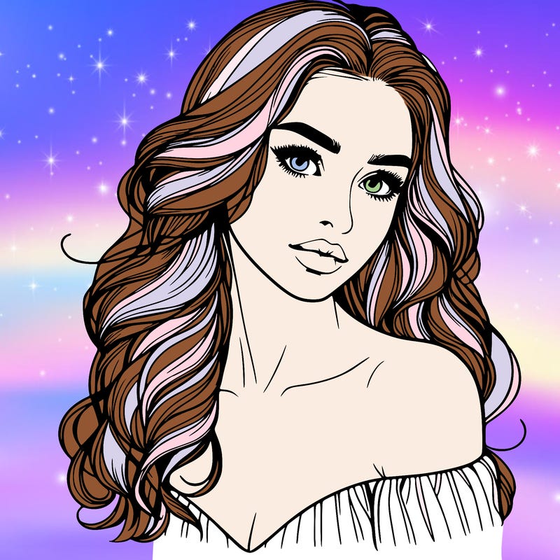 beautiful realistic girl