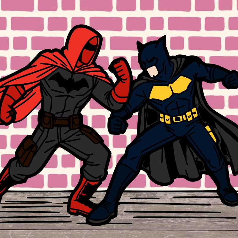 batman and superman fight