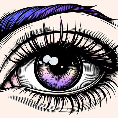 realistic eye