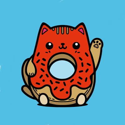 donut cat