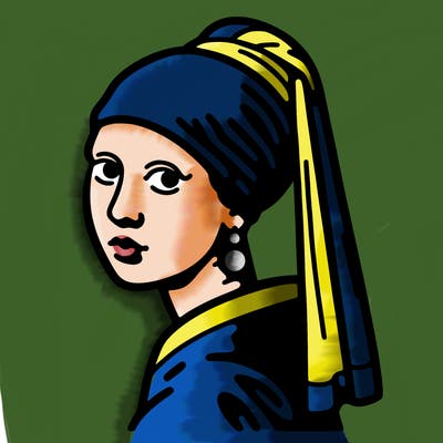 girl with the pearl earring painting