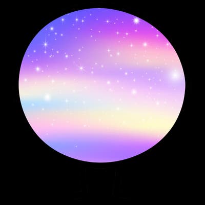 a plain circle with nothing else