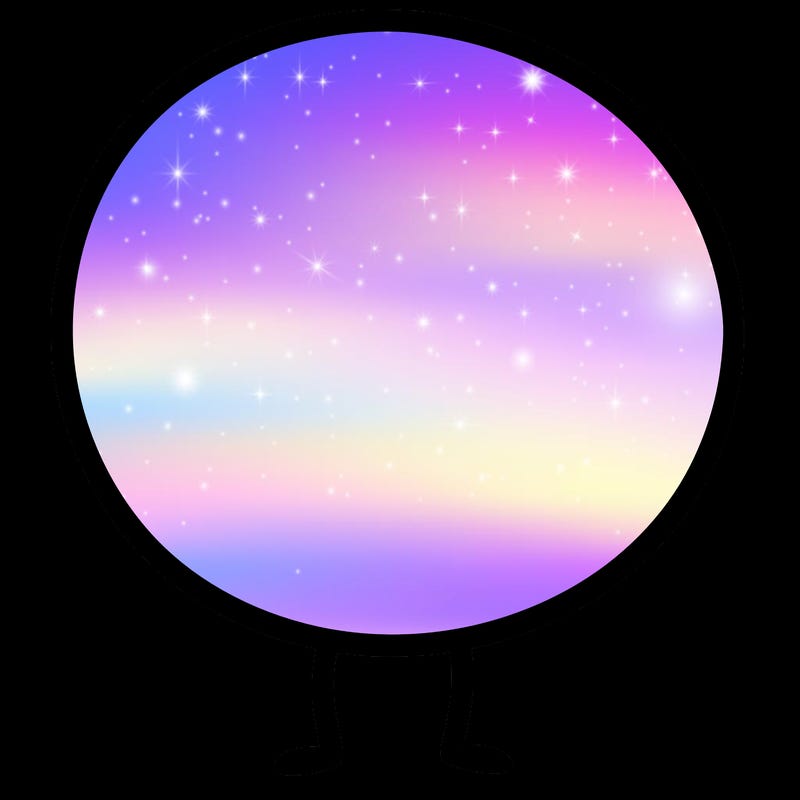 a plain circle with nothing else