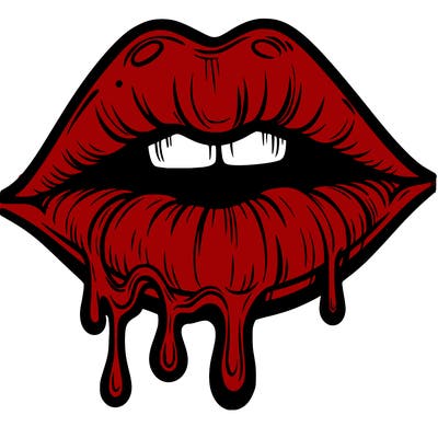 lips that look realistic and drip