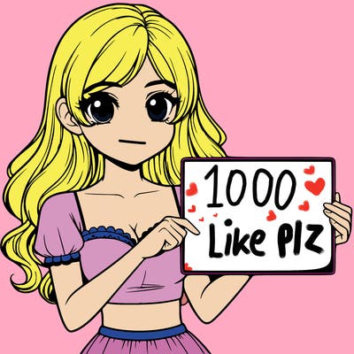 realistic pretty girl holding blank sign