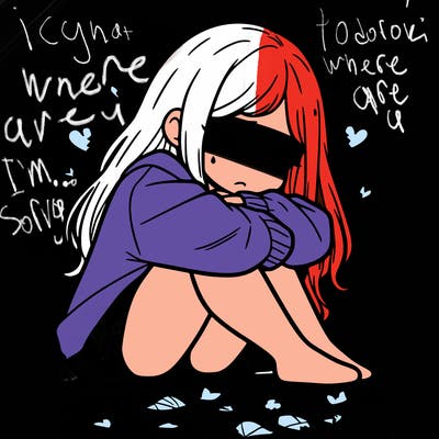 a girl after a breakup