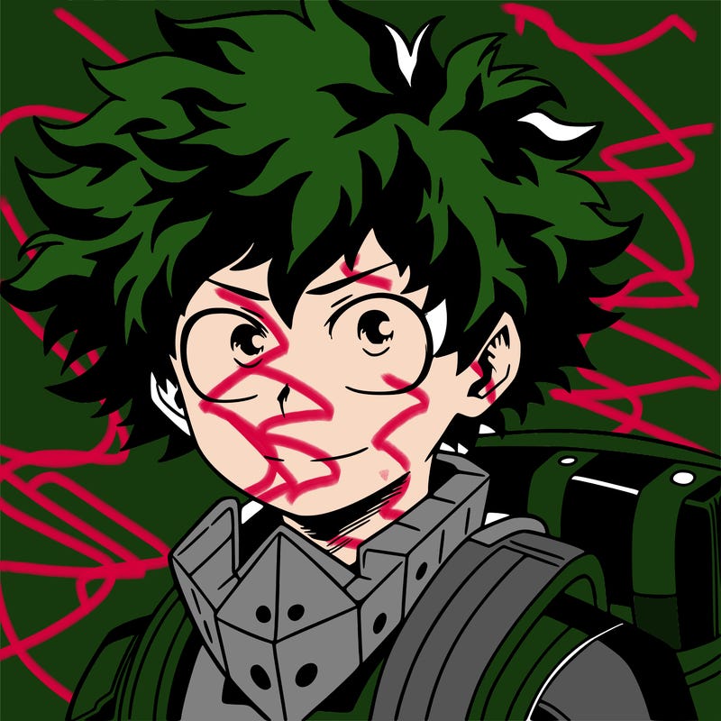 deku anime my hero academia