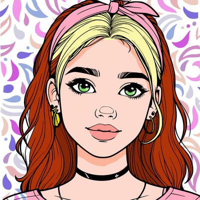 realistic teenage girl