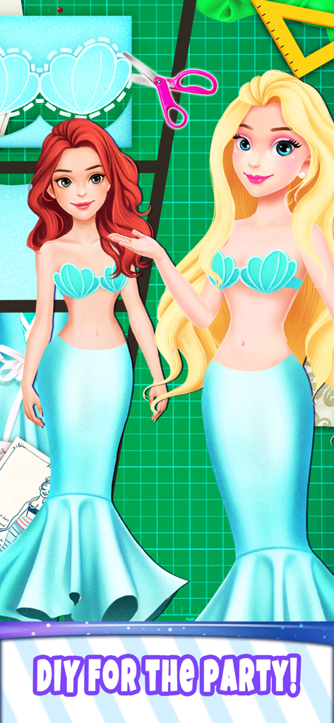 chinese dress ladies Dress up Ariel mermaid and human