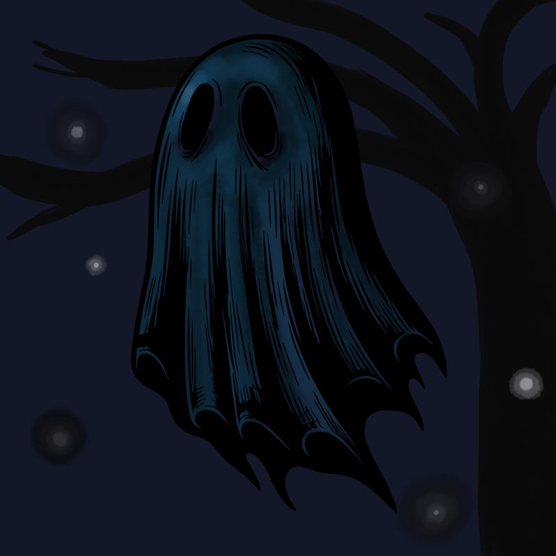 realistic creepy ghost