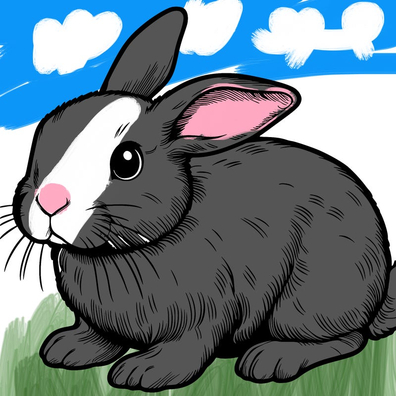 realistic bunny