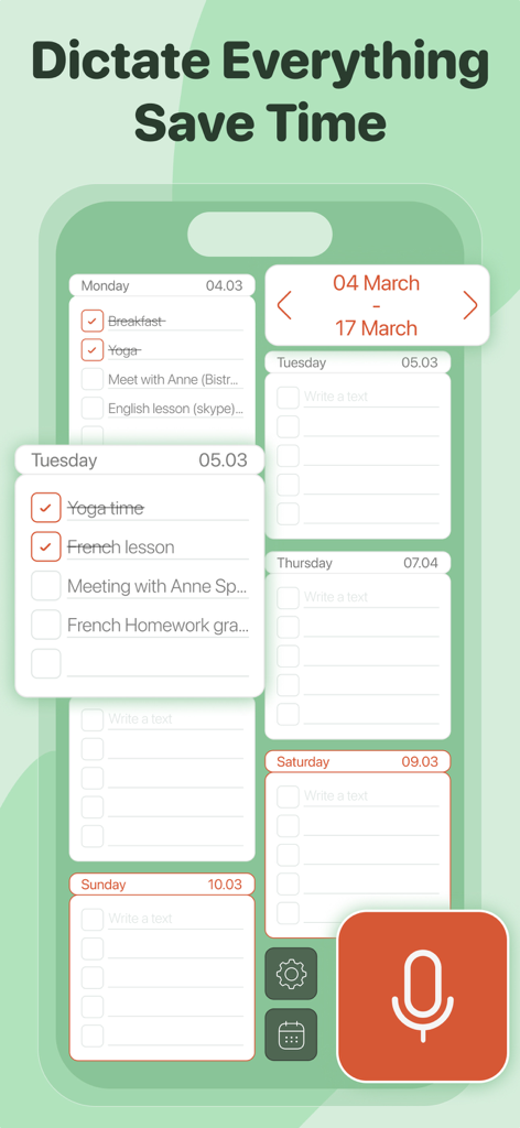 Weekly Planner : DoIT! Pro - Lifestyle App | MWM