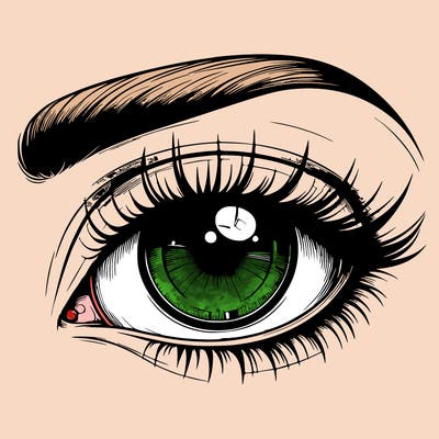 realistic eye