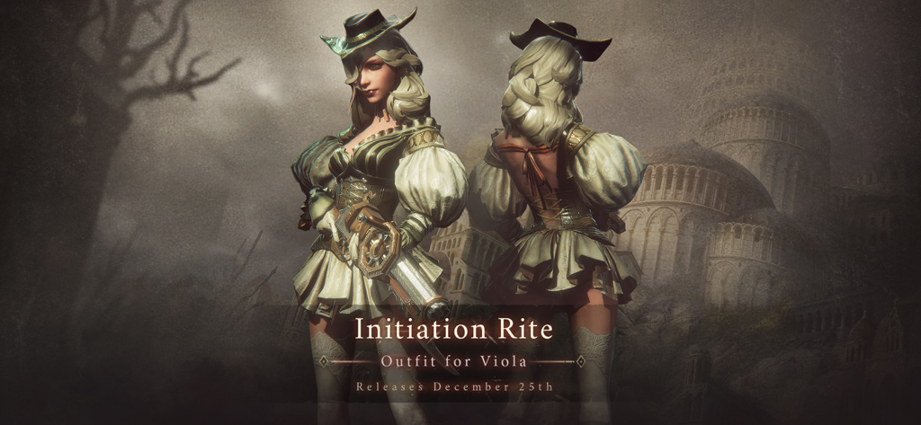 Pascal's Wager - 『Pascal's Wager』で、イニシエーション・ライトの衣装を着たヴィオラ