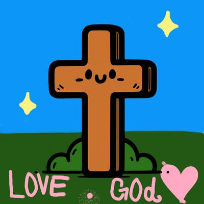 simple christian cross