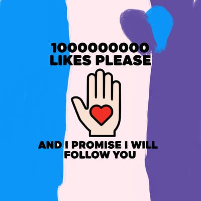 100000000000 likes please and i promise i will follow you
