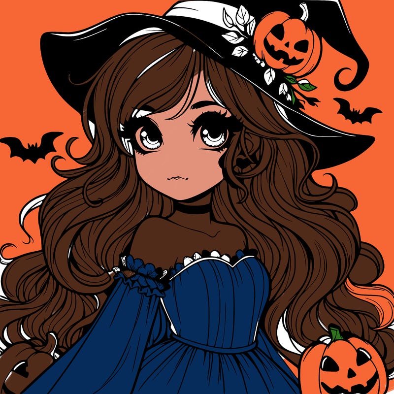 realistic girl halloween