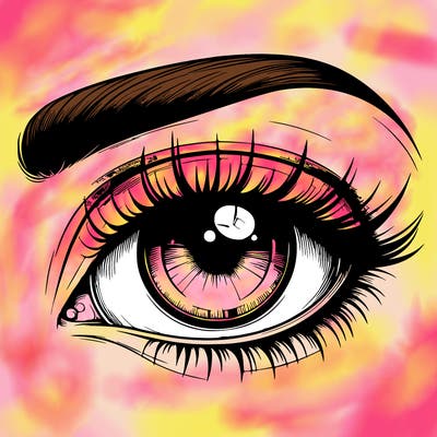 realistic eye