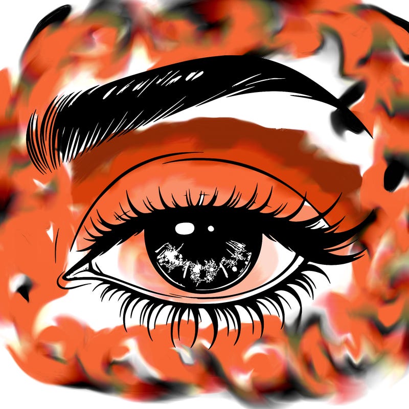 eye closed realistic