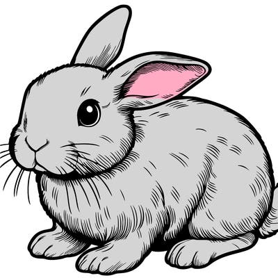 realistic bunny