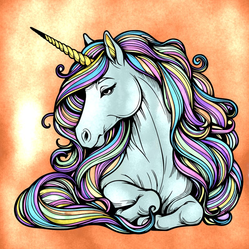 realistic unicorn