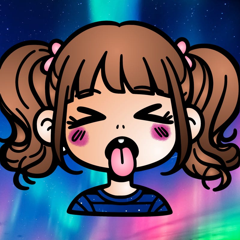 girl sticking it toung